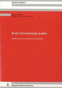 Samantha Besson, "Droit international public: Abrégé de cours et résumés de jurisprudence"