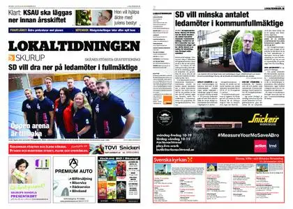 Lokaltidningen Skurup – 16 november 2019