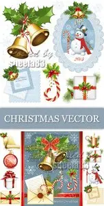 Christmas Elements Vector Set