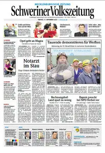 Schweriner Volkszeitung 11.09.2009
