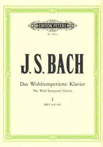 J. S. Bach, The Well Tempered Clavier Books I and II - Complete Score