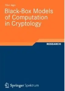 Black-Box Models of Computation in Cryptology (repost)
