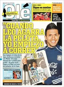 Diario Ole - 13 de Julio 2011