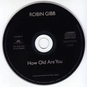Robin Gibb - How Old Are You? (1983) [Reissue 1992]