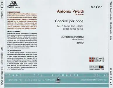 Alfredo Bernardini, Zefiro - Vivaldi: Concerto per oboe (2009)