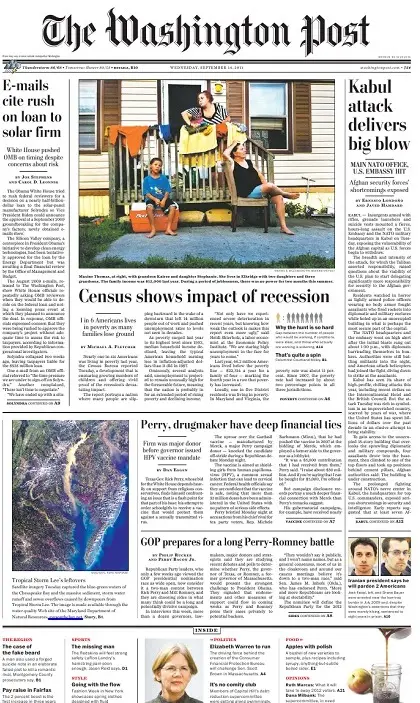 The Washington Post - (14.09.2011)