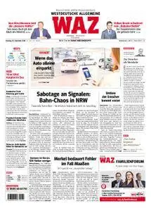 WAZ Westdeutsche Allgemeine Zeitung Essen-Postausgabe - 25. September 2018
