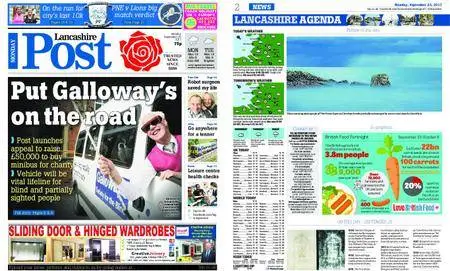 Lancashire Evening Post – September 25, 2017
