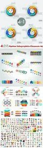 Vectors - Option Infographics Elements 85