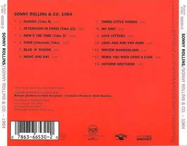 Sonny Rollins - Sonny Rollins & Co. - 1964 (1995) {Bluebird}