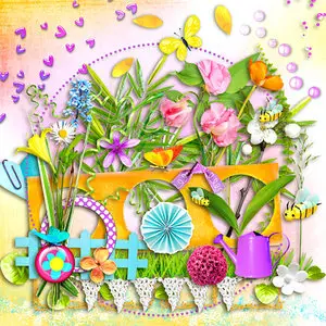 Scrap Kit: Colorful Life