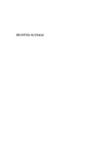 Bearing Witness: Readers, Writers, and the Novel in Nigeria