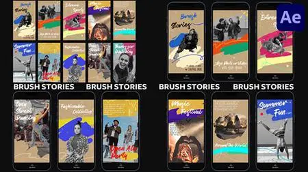 Brush Stories for After Effects 38316924