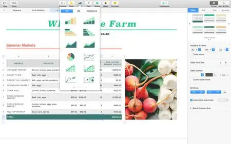 Numbers 4.0.5 MacOSX