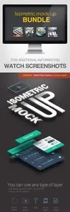 GraphicRiver - Isometric Mock-UP Actions Bundle