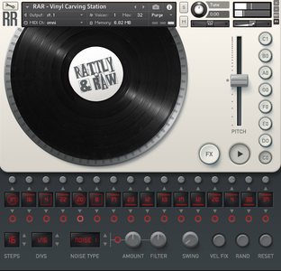 Rattly and Raw The Vinyl Carving Station KONTAKT