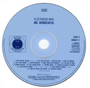 Fleetwood Mac - The Complete Blue Horizon Sessions: 1967-1969 (1999) 6CD Box Set