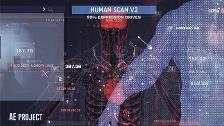 Human Scan V2 - Project for After Effects (VideoHive)
