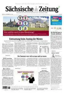 Sächsische Zeitung Dresden - 01. September 2017