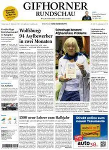 Gifhorner Rundschau - Wolfsburger Nachrichten - 27. September 2018