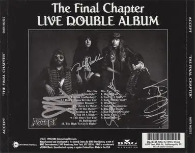 Accept - The Final Chapter (1998) Repost