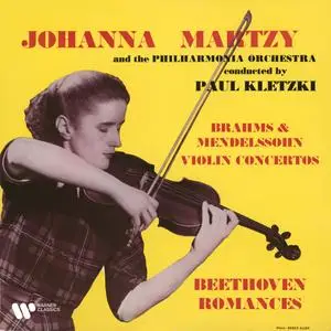 Johanna Martzy - Brahms & Mendelssohn - Violin Concertos - Beethoven - Romances (2022) [Official Digital Download 24/192]