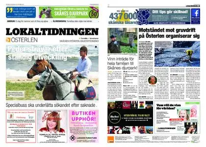 Lokaltidningen Österlen – 20 oktober 2018