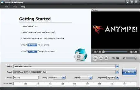 AnyMP4 DVD Copy 3.1.22 Multilingual