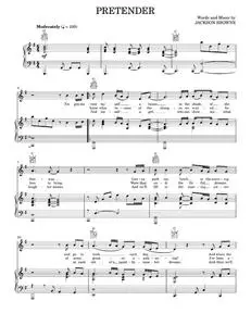 The pretender - Jackson Browne (Piano-Vocal-Guitar)
