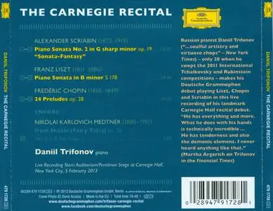 Daniil Trifonov - The Carnegie Recital (2013)