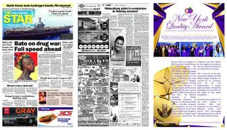 The Philippine Star – Septiyembre 04, 2017
