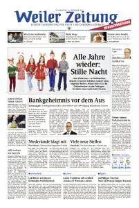 Weiler Zeitung - 14. Dezember 2017