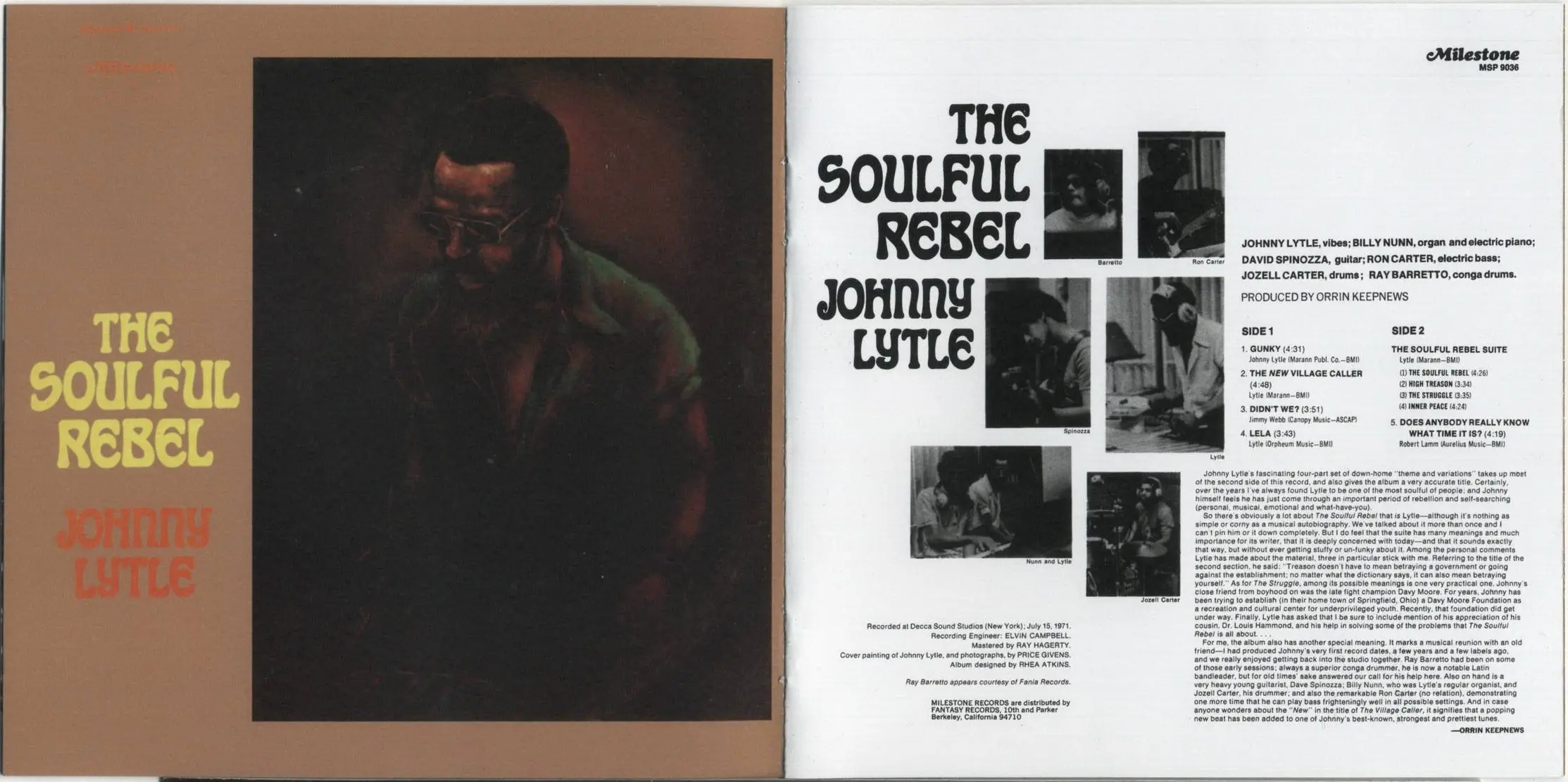 Hide the soul coyote. Johnny Rebel. Johnny Lytle Trio – got that feeling!. Title Soul. The Soul of John Black - Feelin's.
