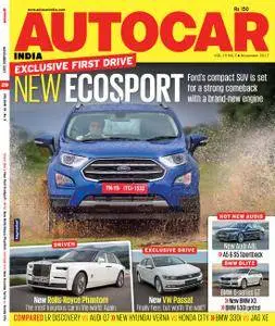 Autocar India - November 2017