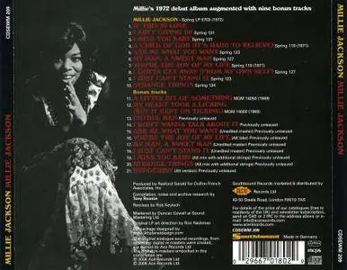 Millie Jackson - Millie Jackson (1972) [Expanded Remastered 2006]