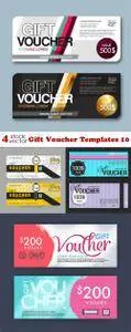 Vectors - Gift Voucher Templates 10