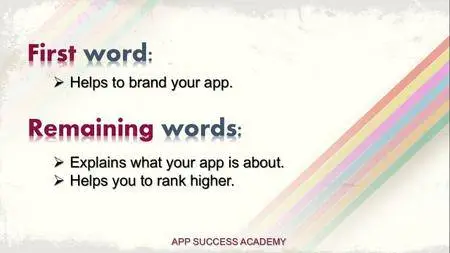 App Name Mastery; #1 Key For App Store Optimization Success