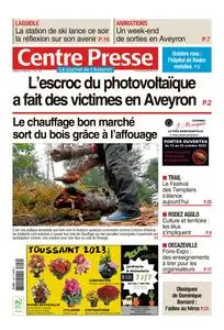 Centre Presse Aveyron - 20 Octobre 2023