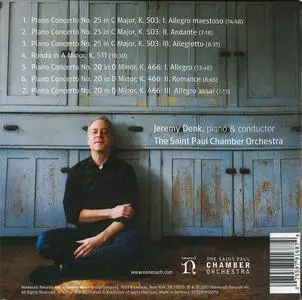 Jeremy Denk, The Saint Paul Chamber Orchestra - Mozart: Piano Concertos Nos. 20 & 25 (2021)