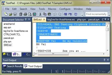 TextPad 7.0
