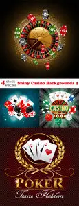 Vectors - Shiny Casino Backgrounds 4