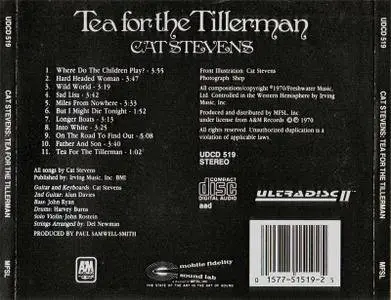 Cat Stevens - Tea For The Tillerman (1970) [MFSL UDCD 519]