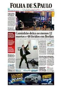 Folha de São Paulo - 20 Dezembro 2016 - Terça