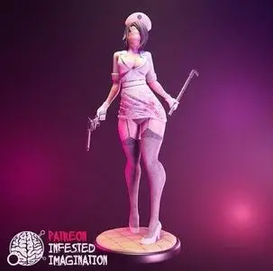 Silent Hill Nurse  3D Print