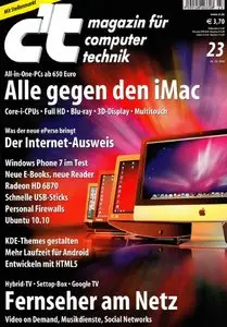 ct Magazin No 23 vom 25 Oktober 2010