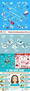 Vectors - Medical Infographics Set 24