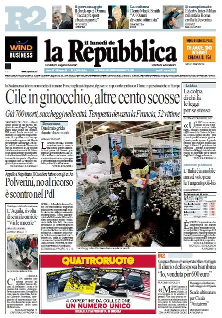 La Repubblica (01-03-10)