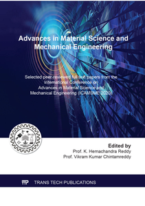Advances in Material Science and Mechanical Engineering