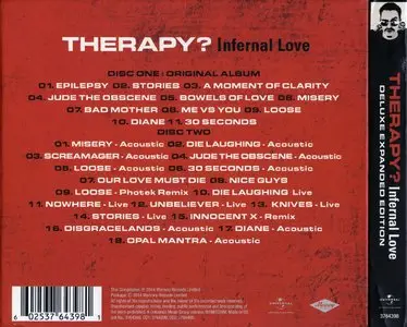 Therapy - Infernal Love (1995) [2CD] {2014 Mercury Deluxe Expanded Edition}