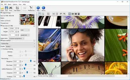 Benvista PhotoZoom Pro 7.0.8 (x64) Multilingual Portable